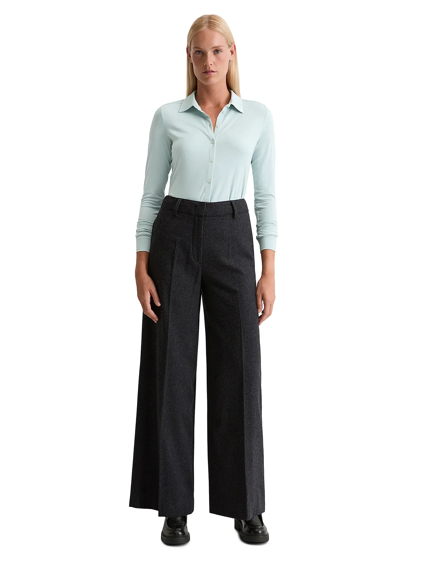 MARC O'POLO | Bluse  | hellblau