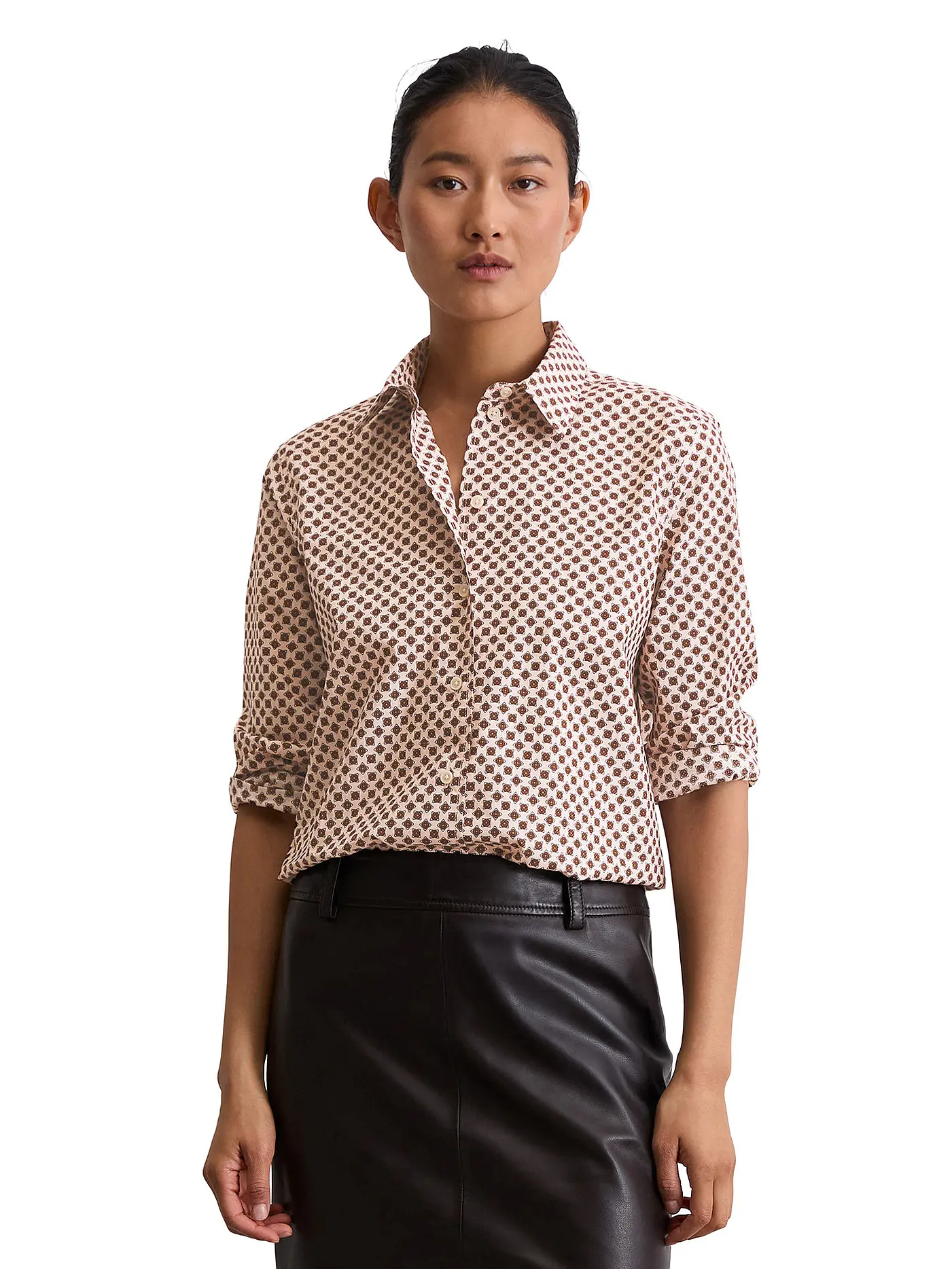 MARC O'POLO | Bluse  | braun