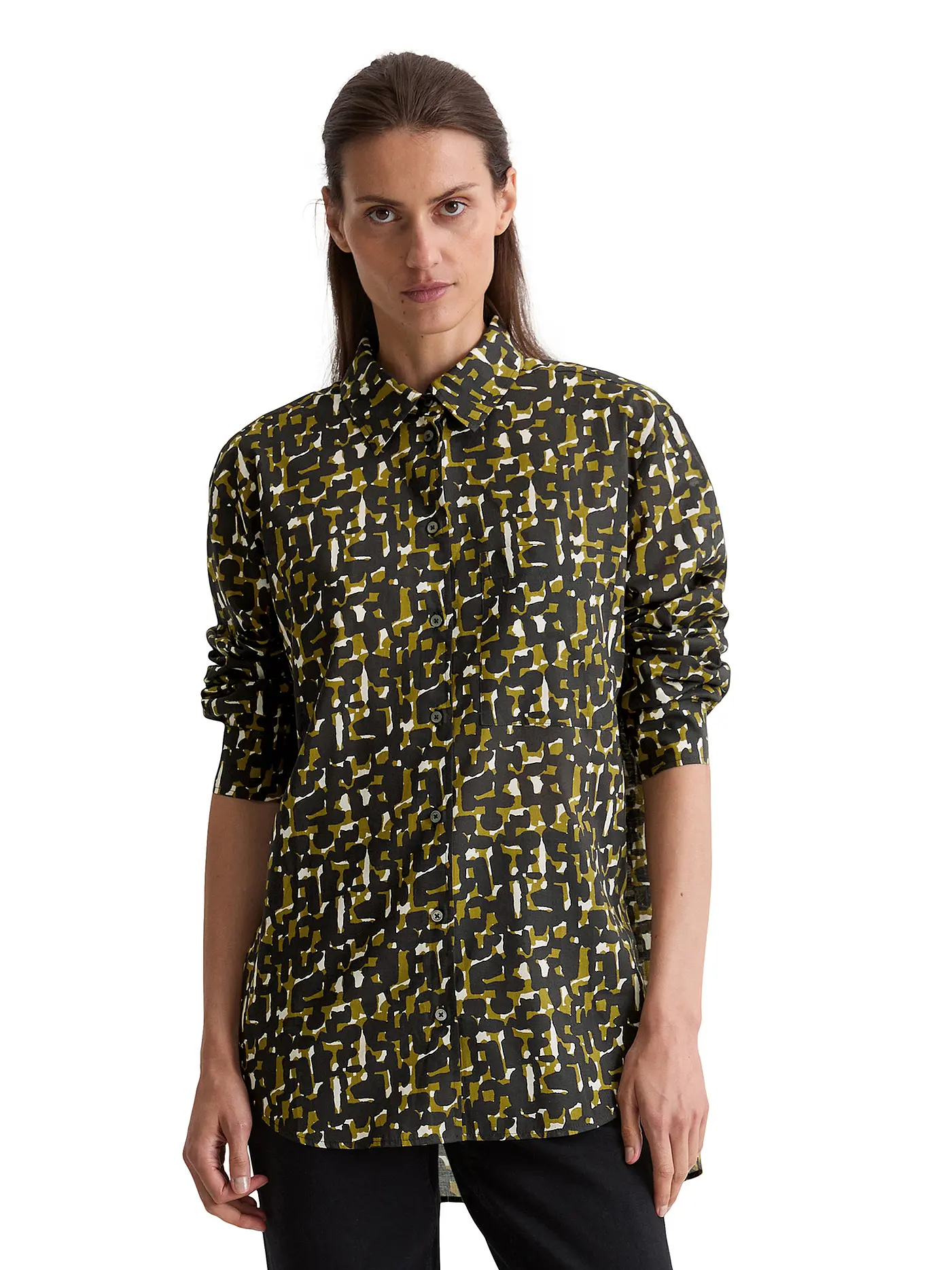 MARC O'POLO | Bluse  | olive