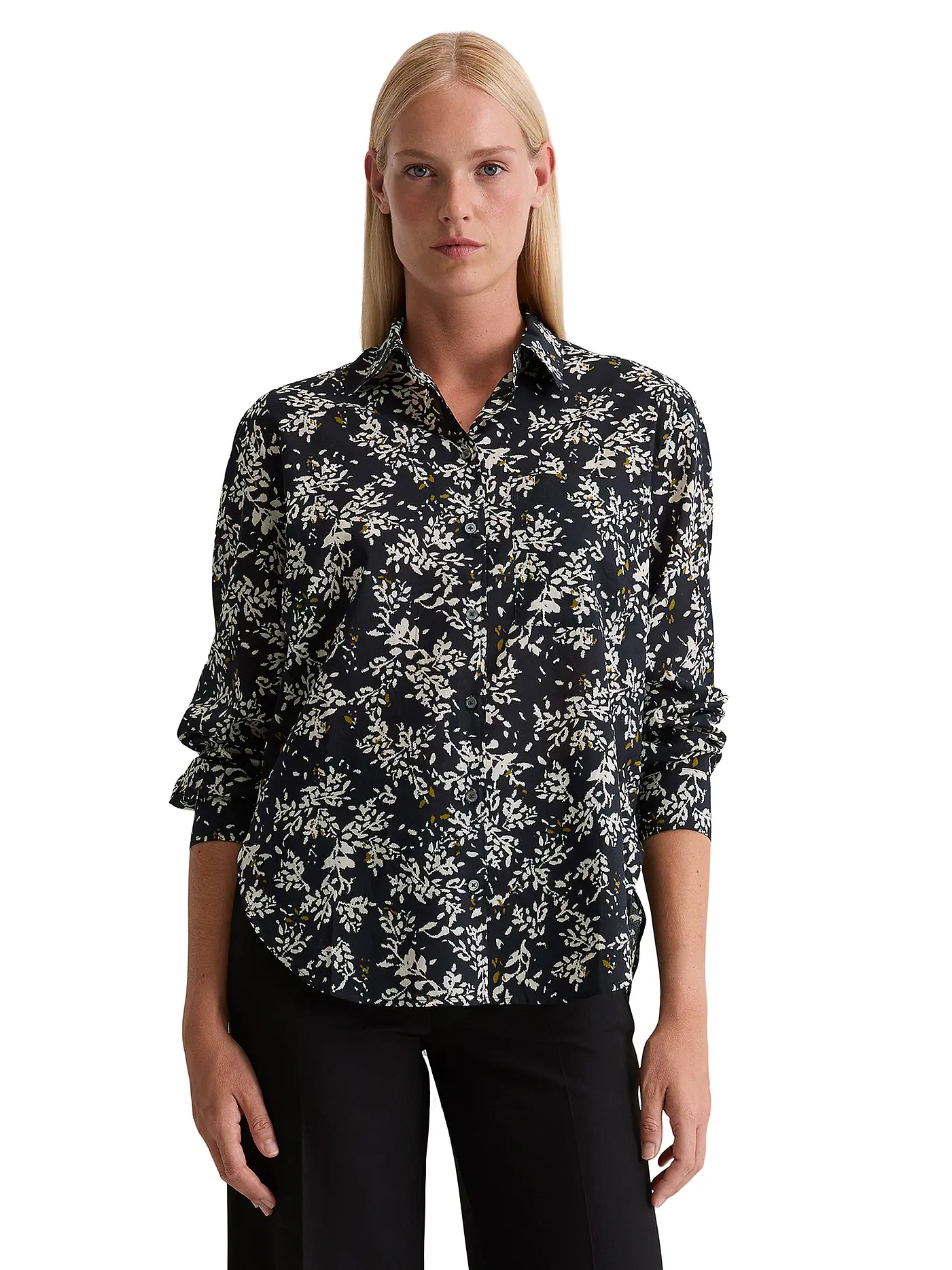 MARC O'POLO | Bluse  | schwarz