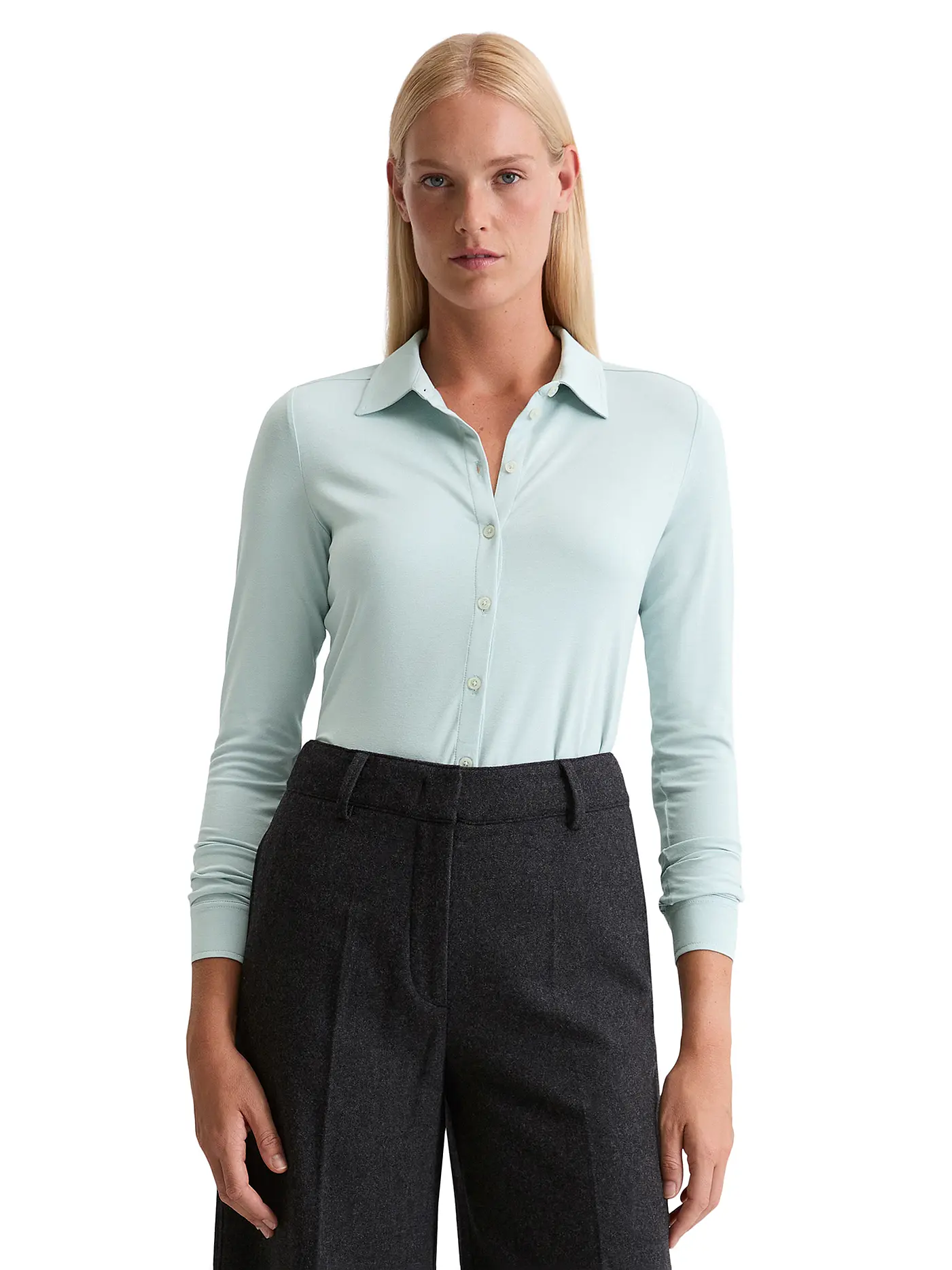 MARC O'POLO | Bluse  | hellblau