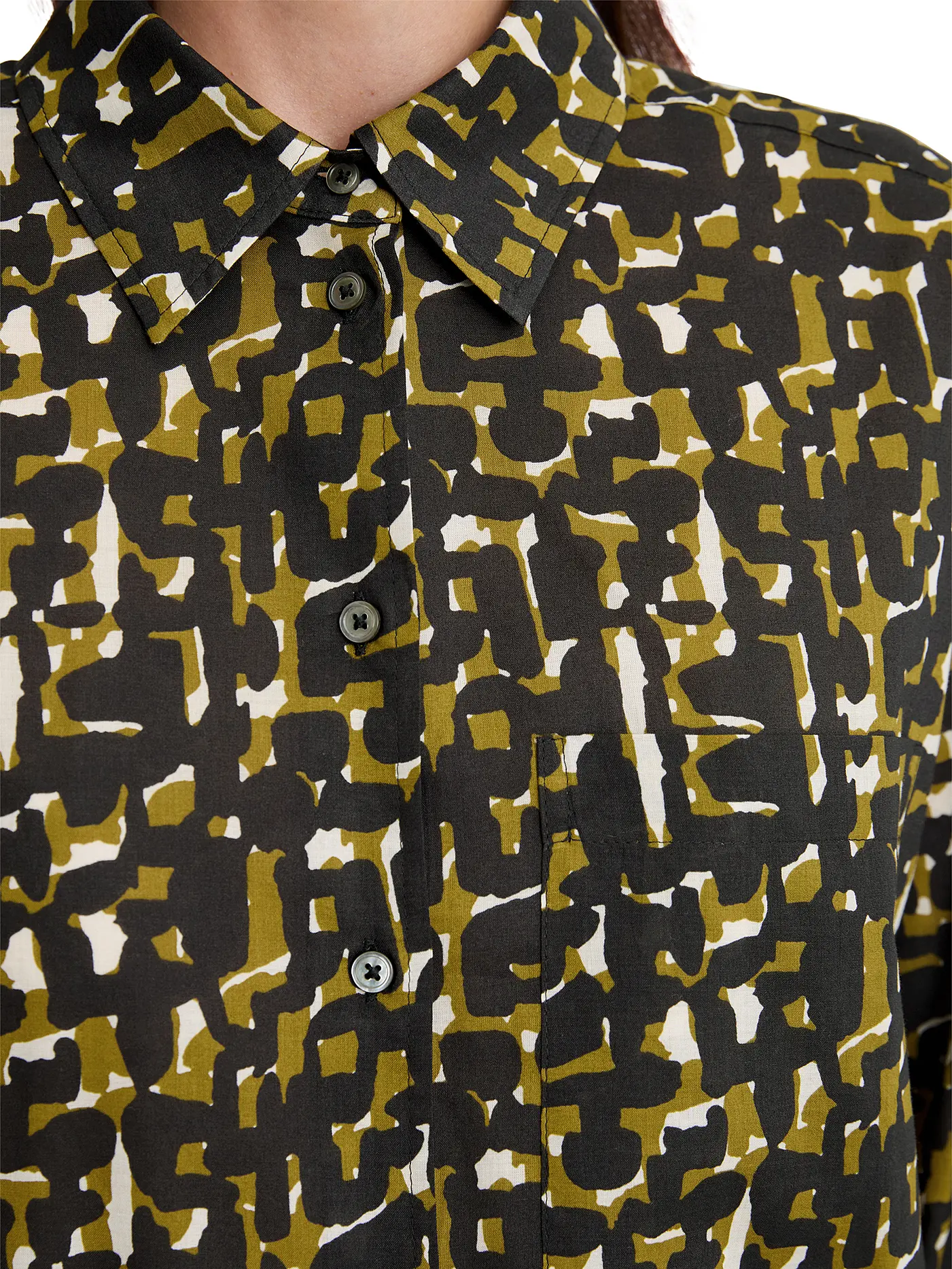 MARC O'POLO | Bluse  | olive