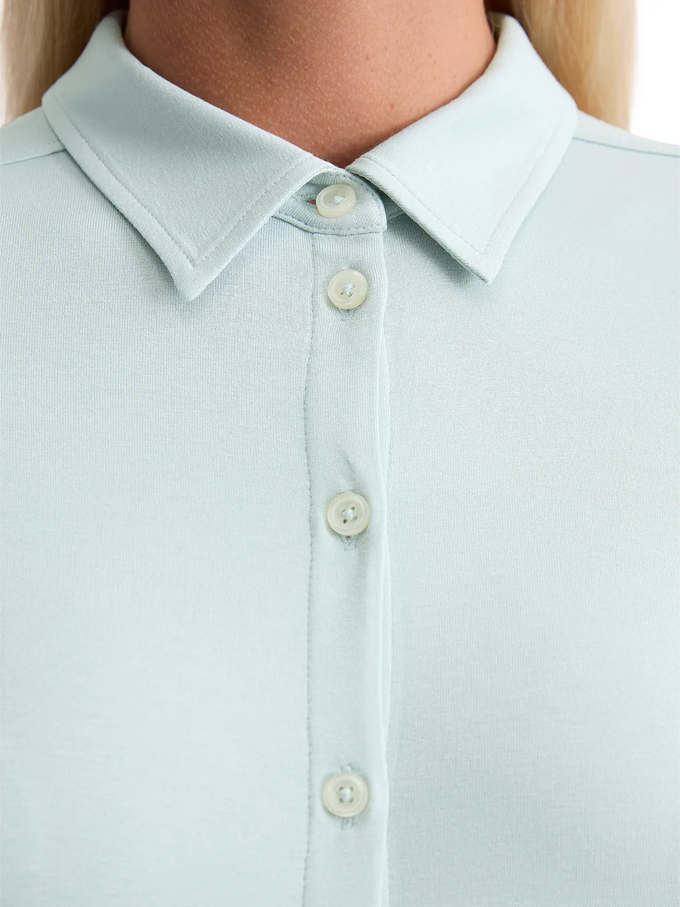 MARC O'POLO | Bluse  | hellblau