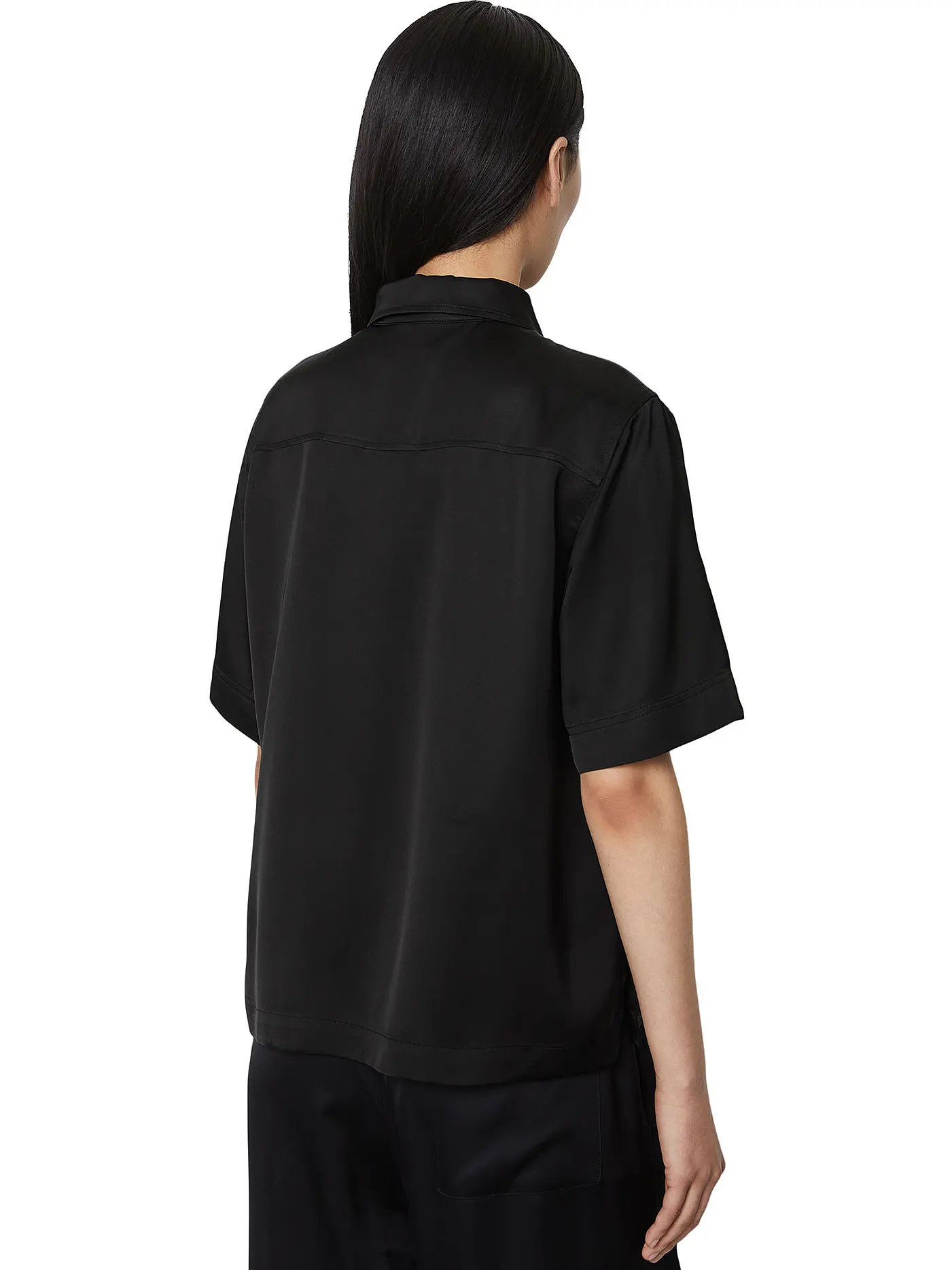 MARC O'POLO | Bluse | schwarz