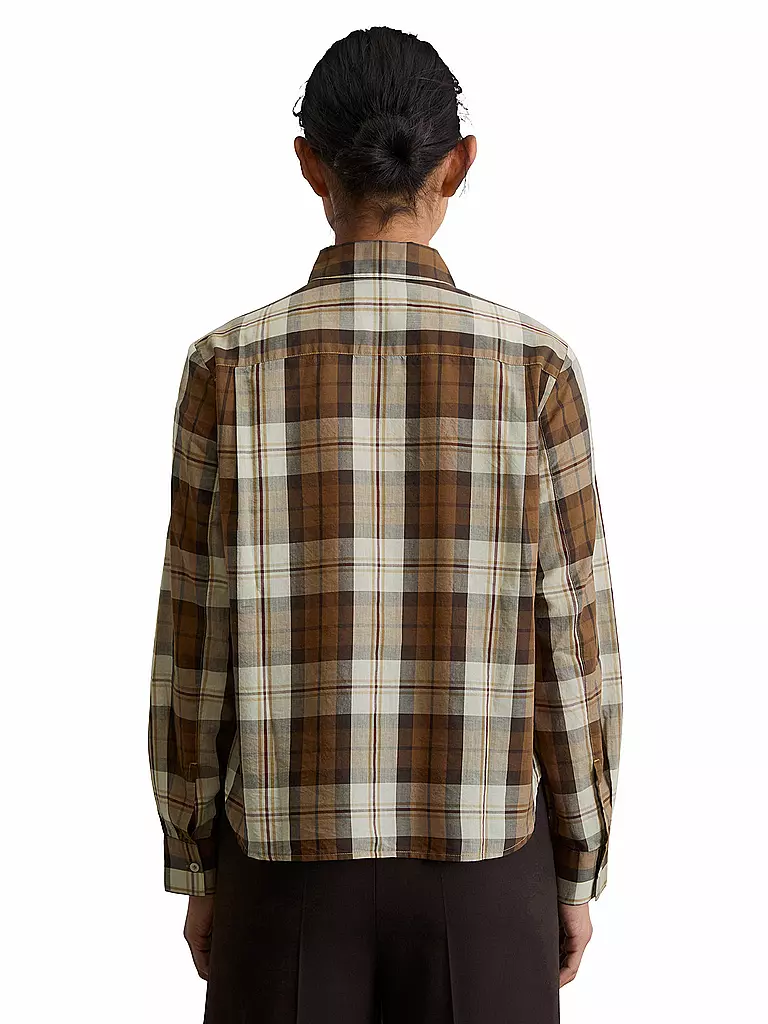 MARC O'POLO | Bluse | hellbraun