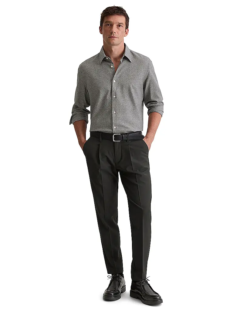 MARC O'POLO | Hemd  | schwarz