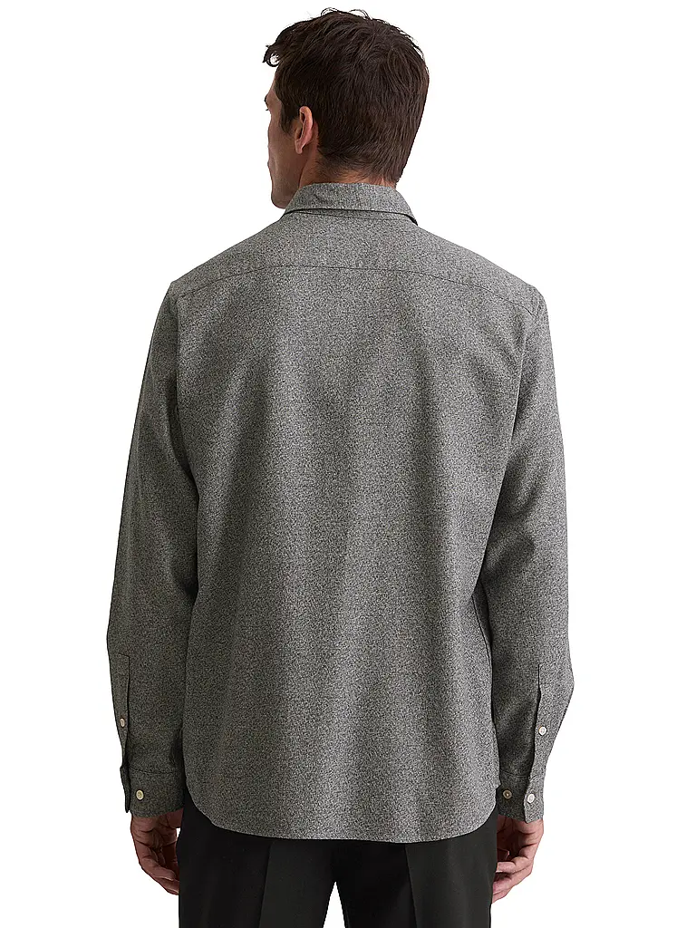 MARC O'POLO | Hemd  | schwarz