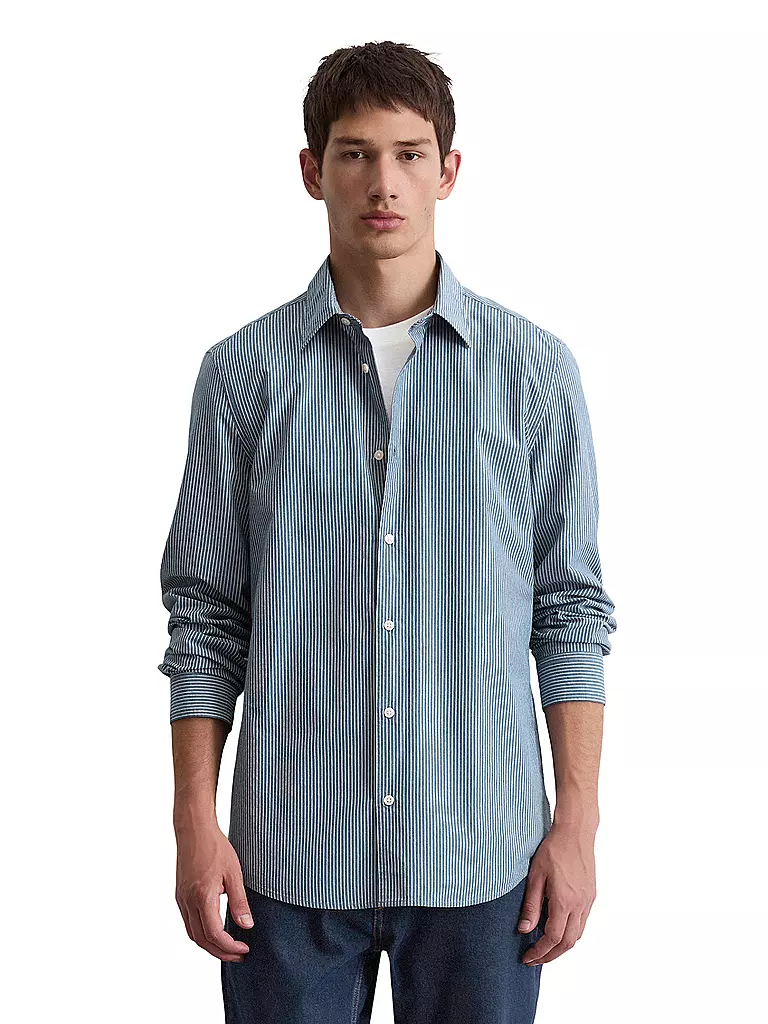 MARC O'POLO | Hemd  | blau