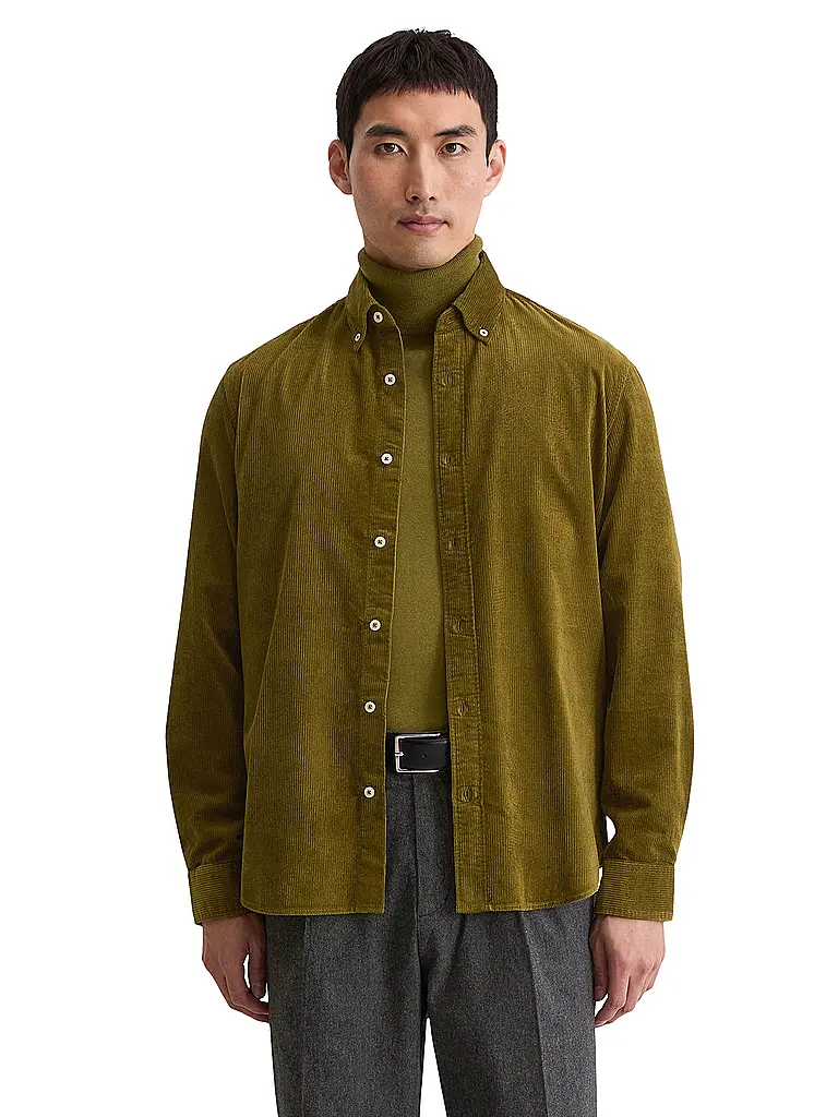 MARC O'POLO | Hemd  | olive