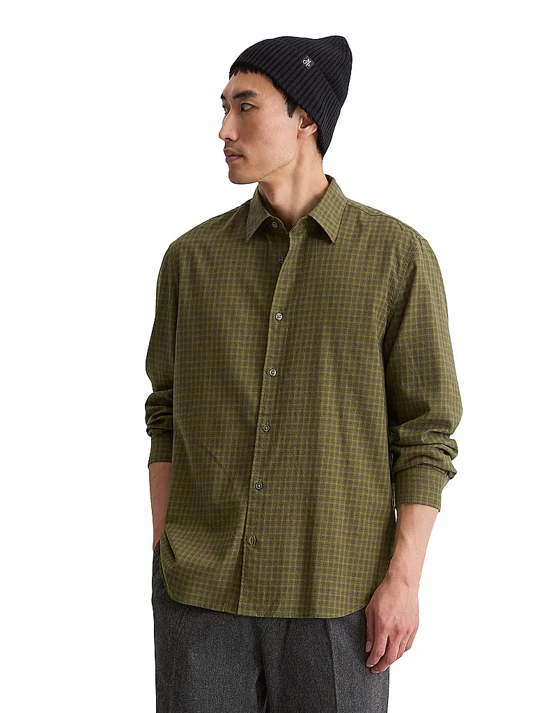 MARC O'POLO | Hemd  | olive