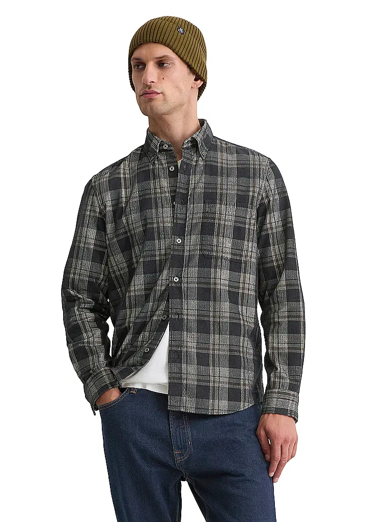 MARC O'POLO | Hemd  | Grau
