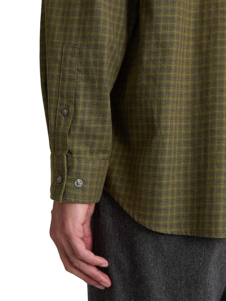 MARC O'POLO | Hemd  | olive