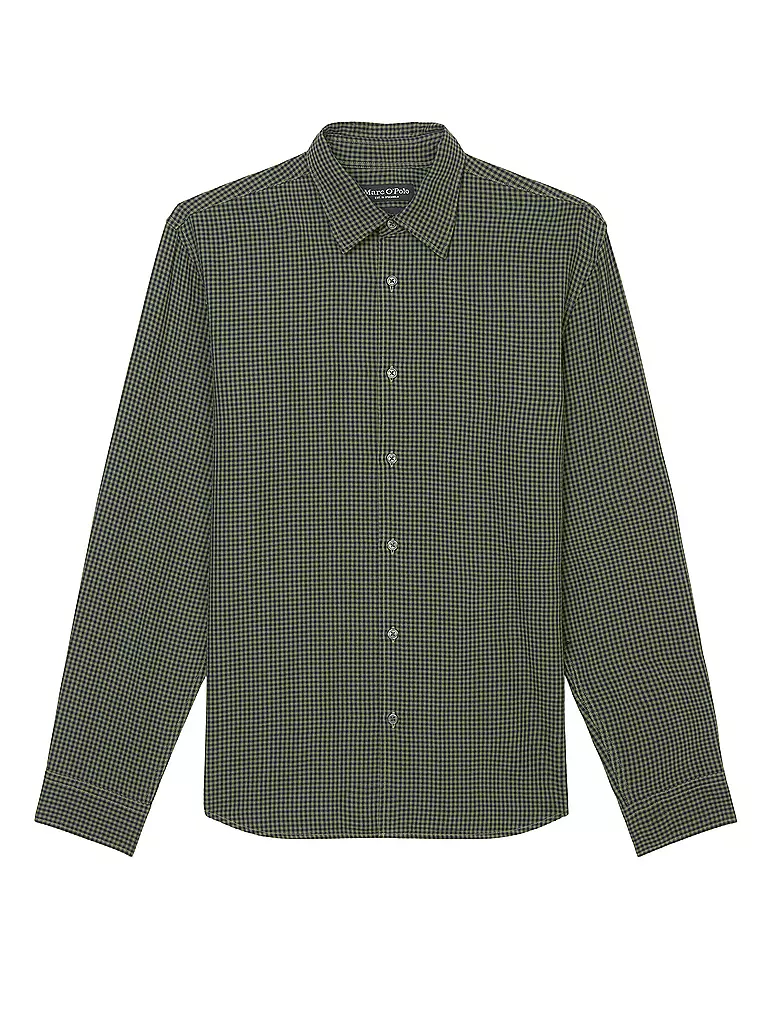 MARC O'POLO | Hemd Regular Fit | Braun
