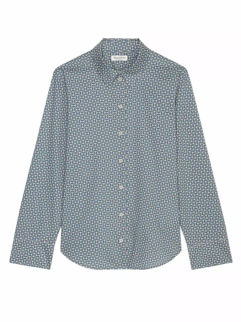 MARC O'POLO | Hemdbluse  | Blau