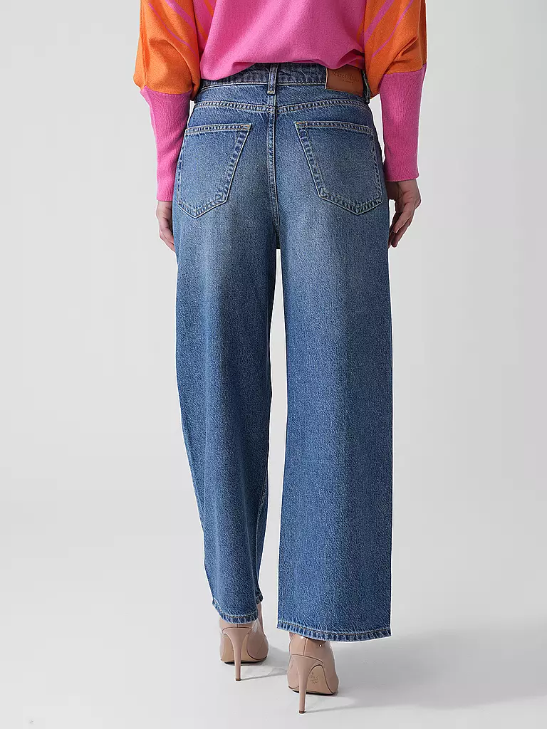 MARC O'POLO | High Waist Culotte TOLVA | hellblau