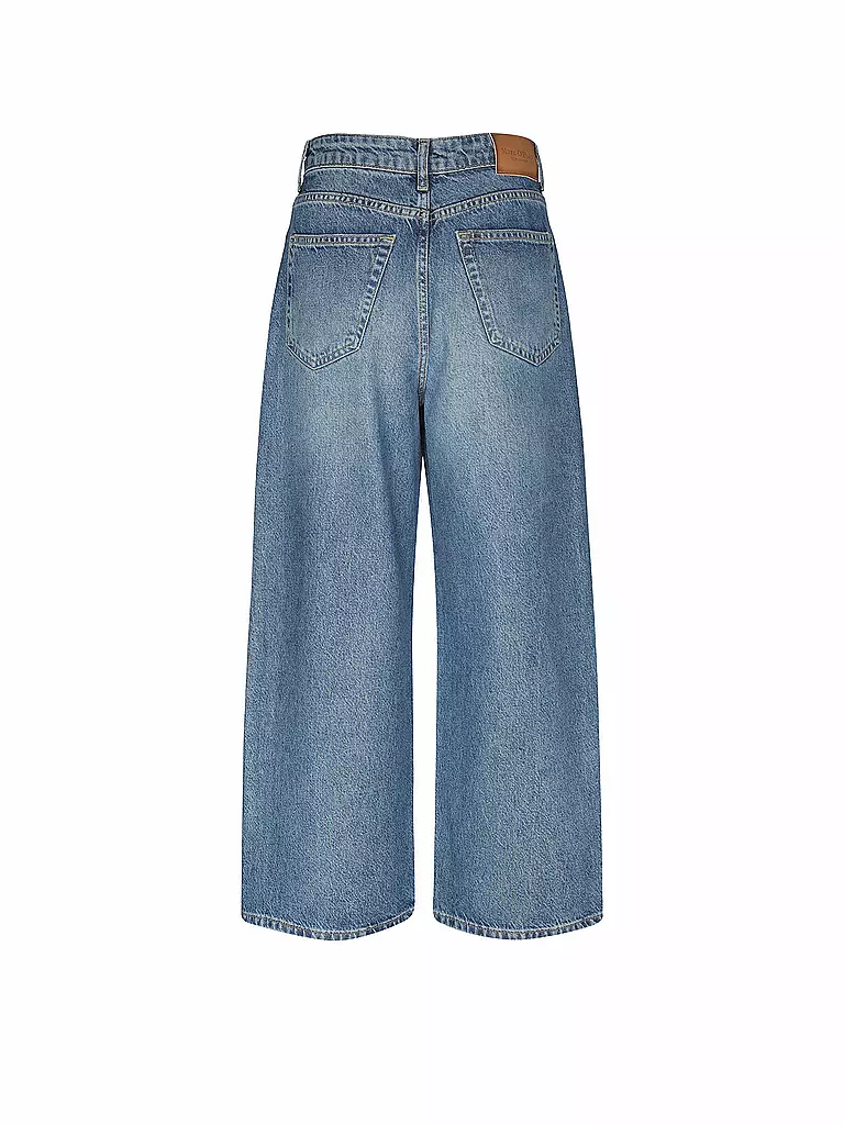 MARC O'POLO | High Waist Culotte TOLVA | hellblau