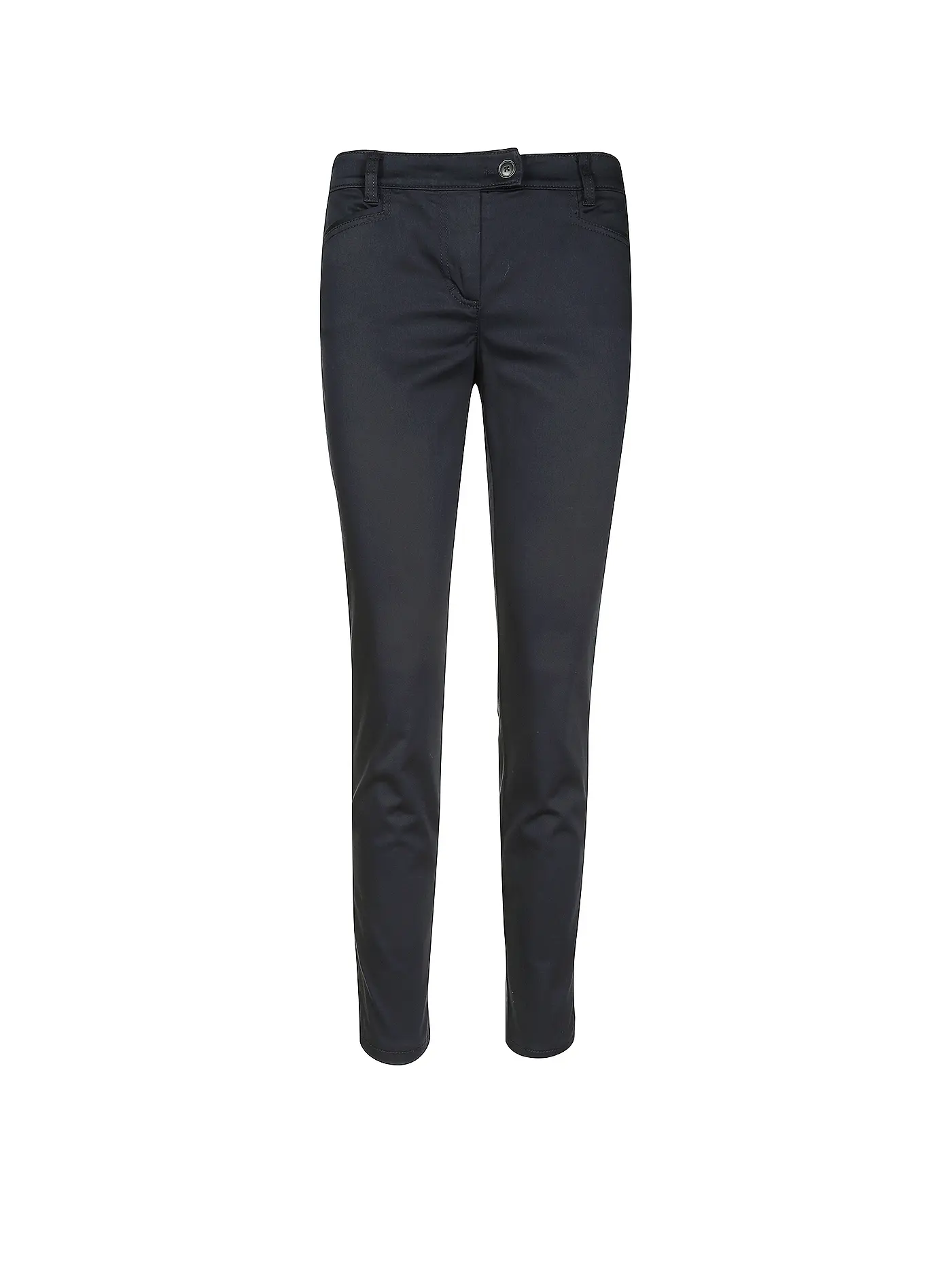 MARC O'POLO | Hose "Laxa" (Highwaist) | dunkelblau