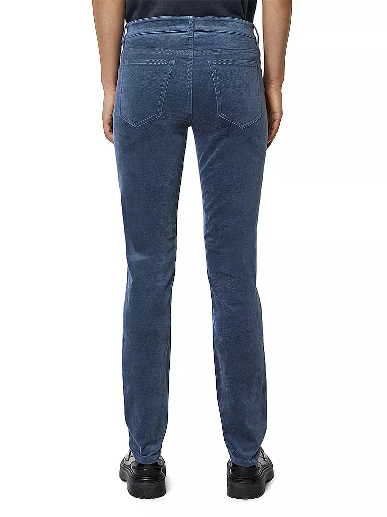 MARC O'POLO | Hose Slim Fit LULEA | dunkelgrün