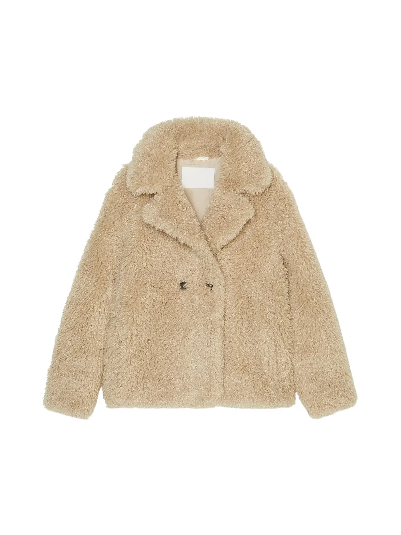 MARC O'POLO | Jacke in Felloptik | camel