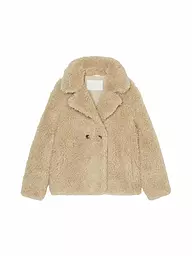 MARC O'POLO | Jacke in Felloptik | camel