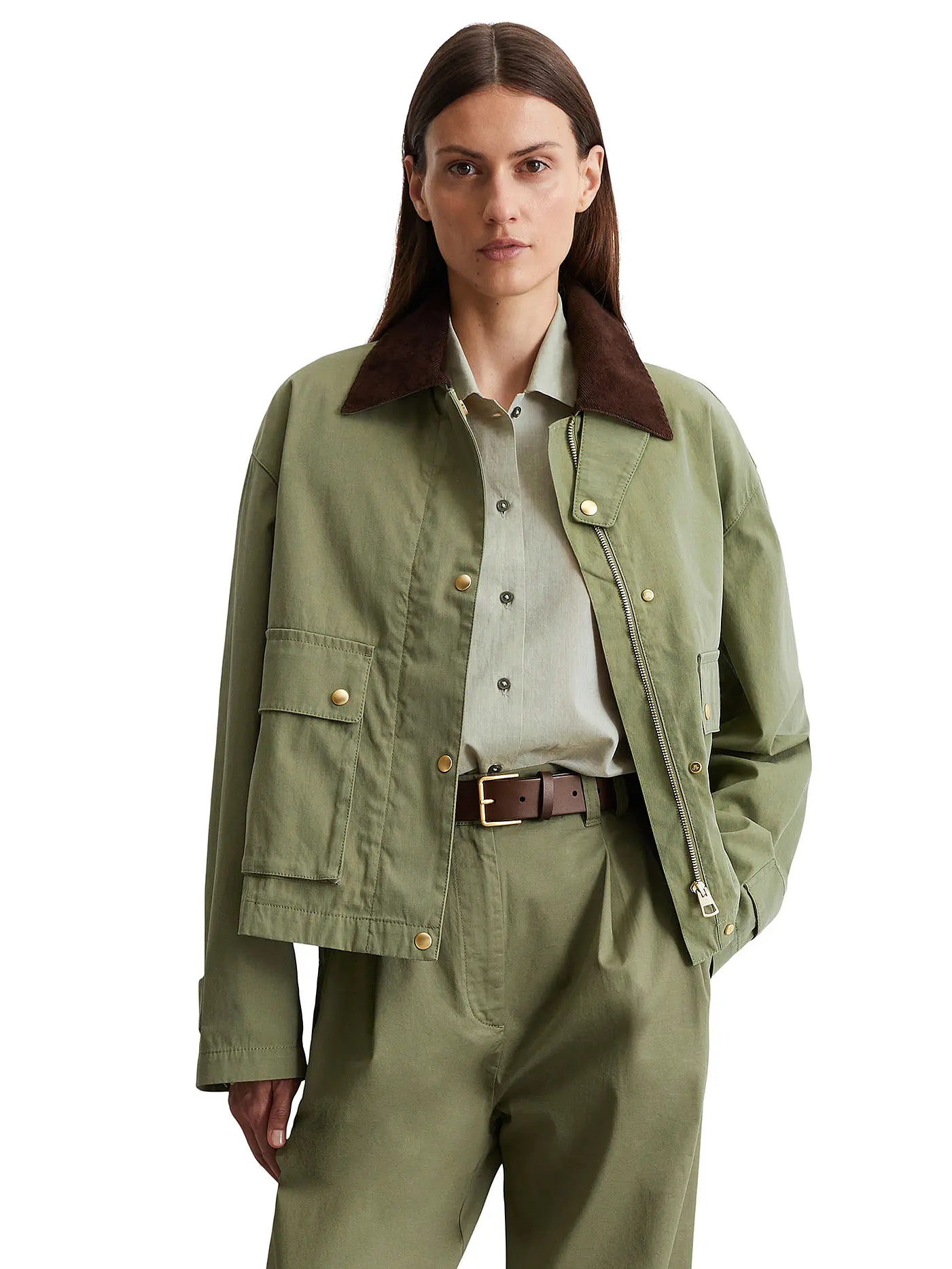 MARC O'POLO | Jacke | olive