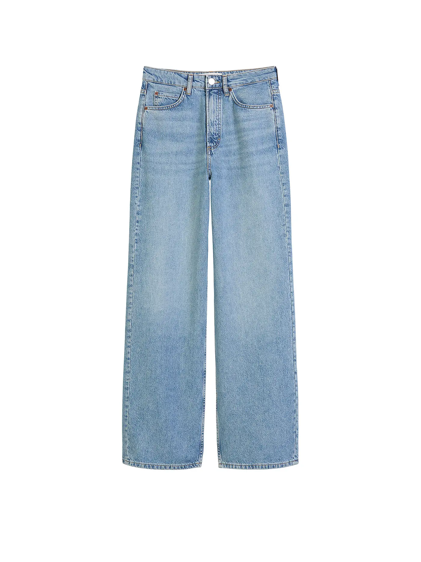 MARC O'POLO | Jeans Wide Leg  | blau