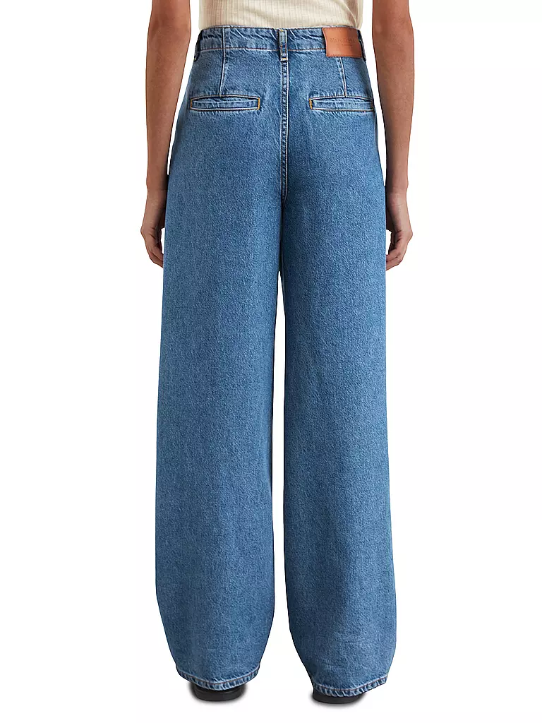 MARC O'POLO | Jeans Wide Leg | blau