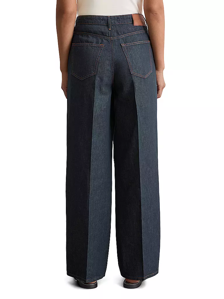 MARC O'POLO | Jeans Wide Leg | dunkelblau