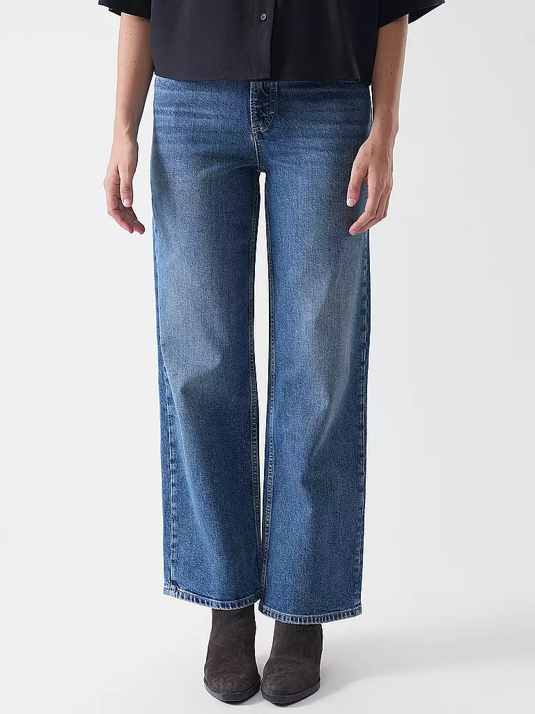 MARC O'POLO | Jeans Wide Leg | blau