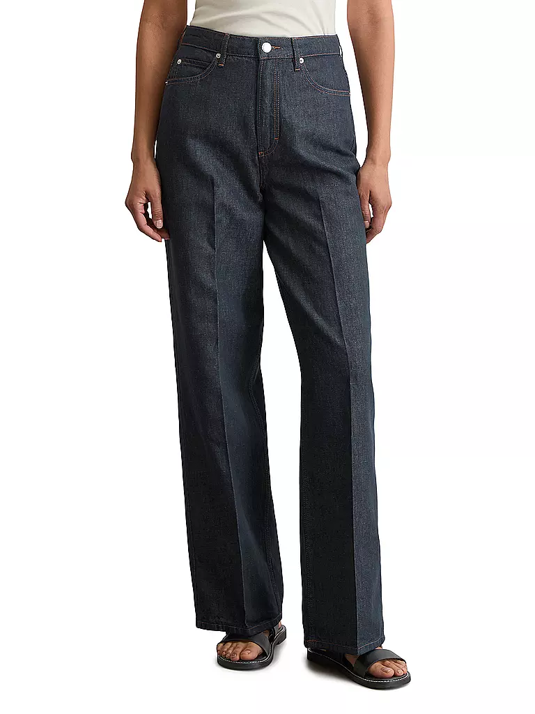 MARC O'POLO | Jeans Wide Leg | dunkelblau