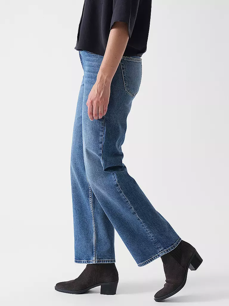 MARC O'POLO | Jeans Wide Leg | blau