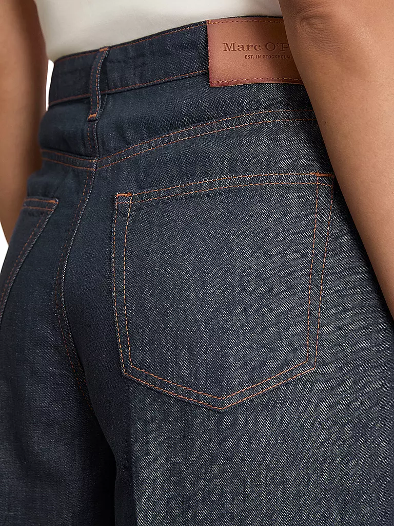 MARC O'POLO | Jeans Wide Leg | dunkelblau