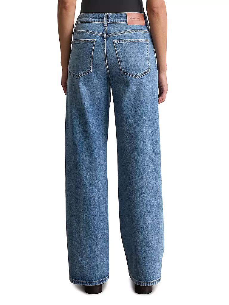 MARC O'POLO | Jeans Wide Leg | blau