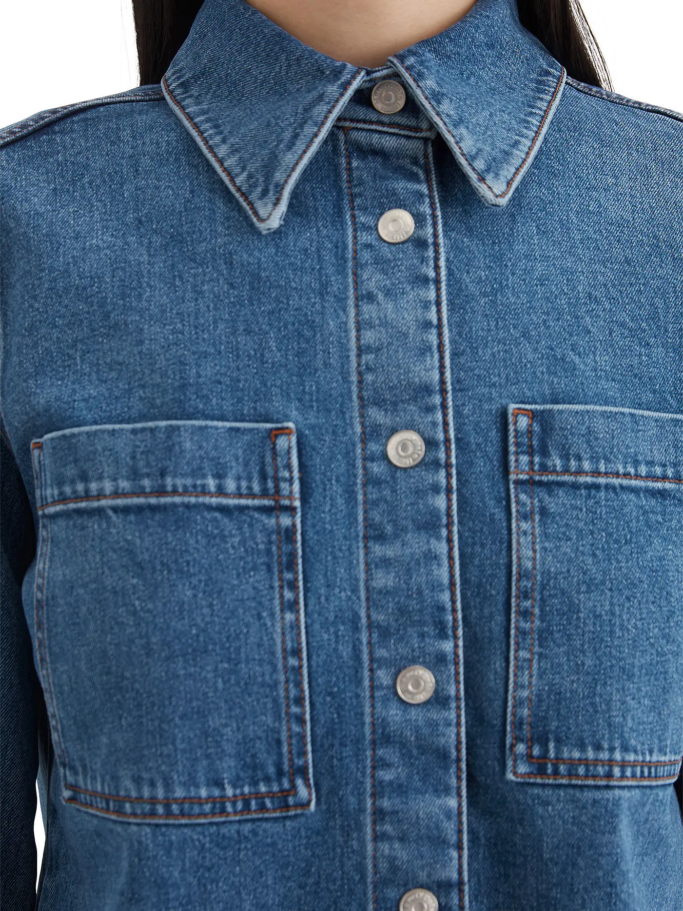 MARC O'POLO | Jeansjacke  | blau
