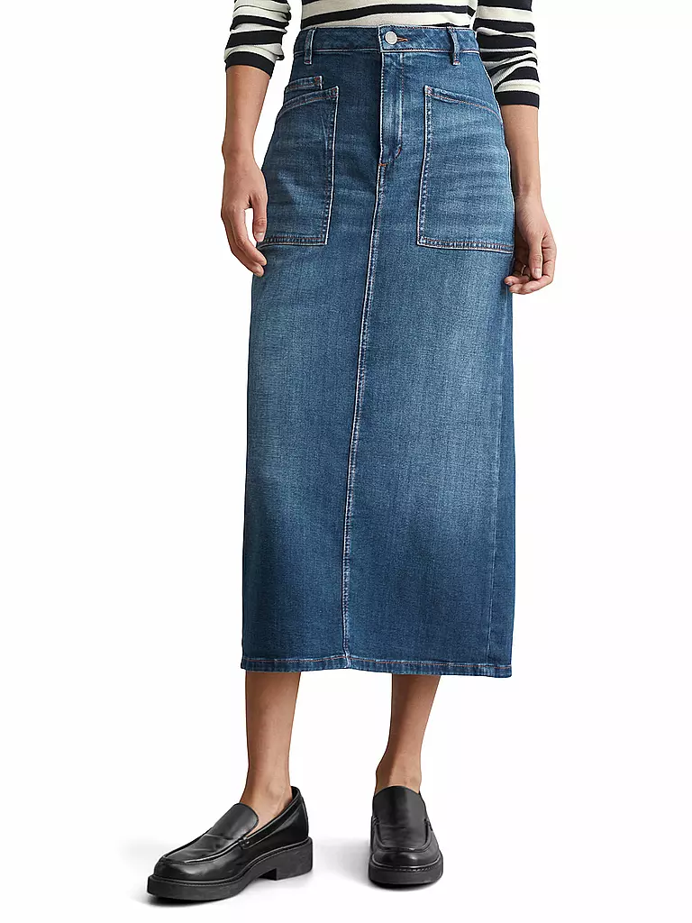 MARC O'POLO | Jeansrock | Blau