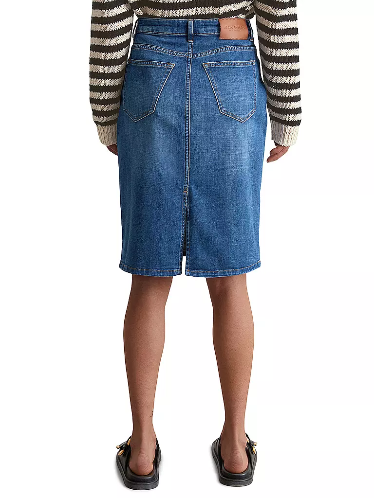 MARC O'POLO | Jeansrock | blau