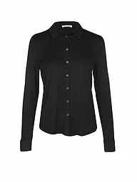 MARC O'POLO | Jerseybluse | schwarz