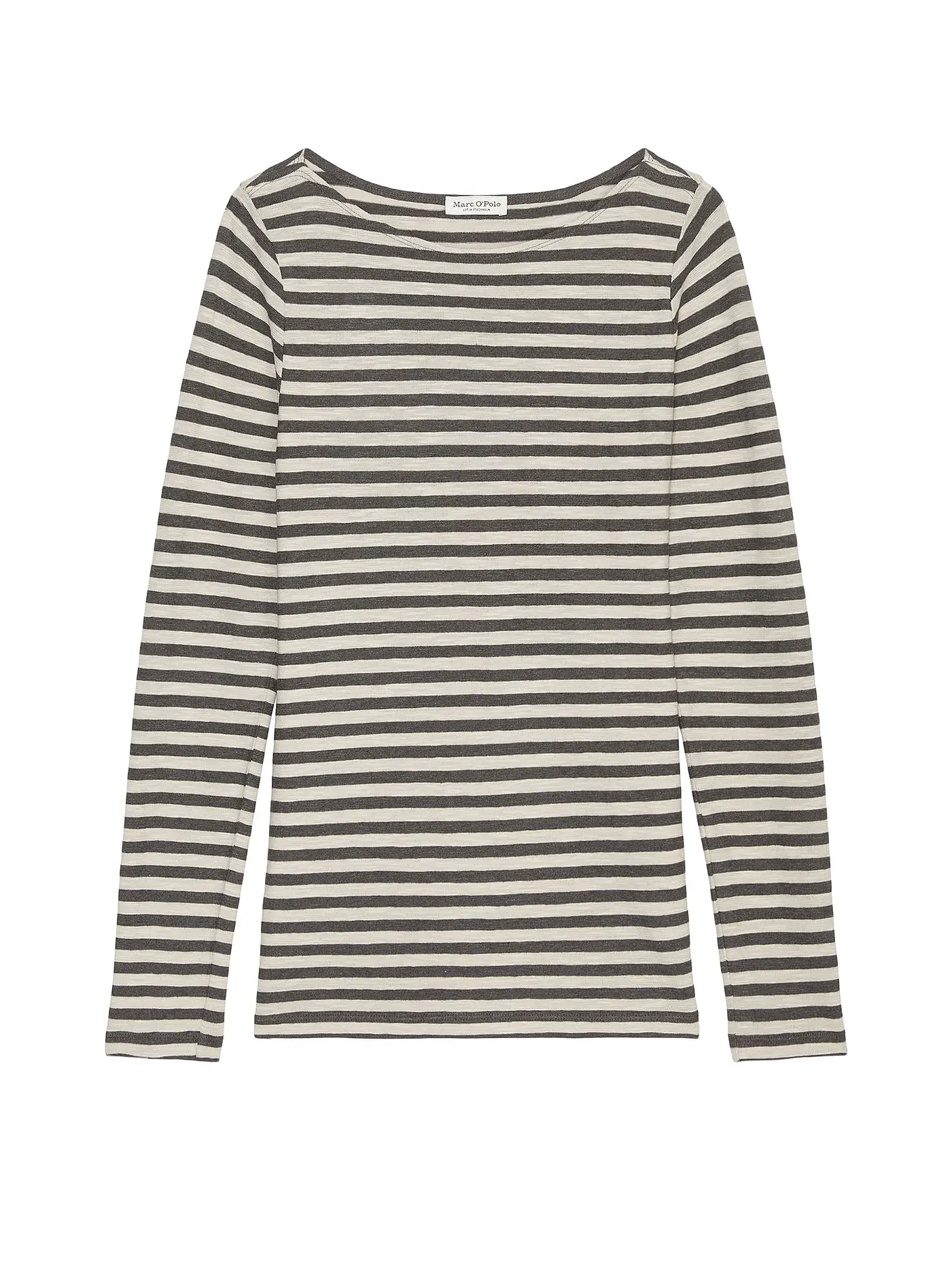 MARC O'POLO | Langarmshirt  | grau