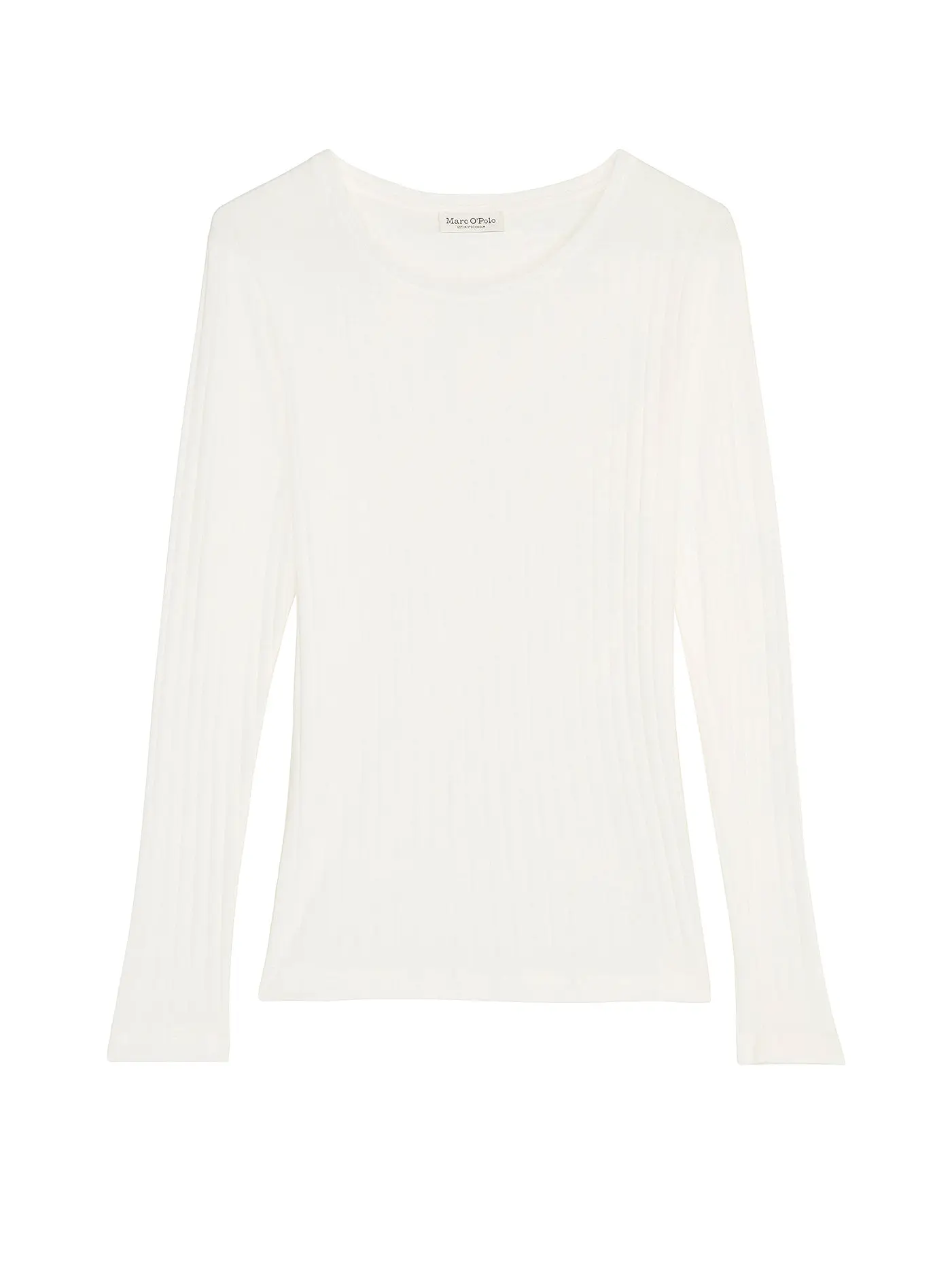 MARC O'POLO | Langarmshirt  | weiss