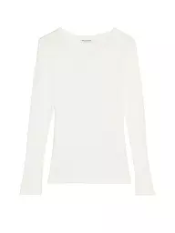 MARC O'POLO | Langarmshirt  | weiss