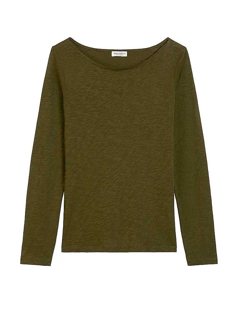 MARC O'POLO | Langarmshirt  | olive