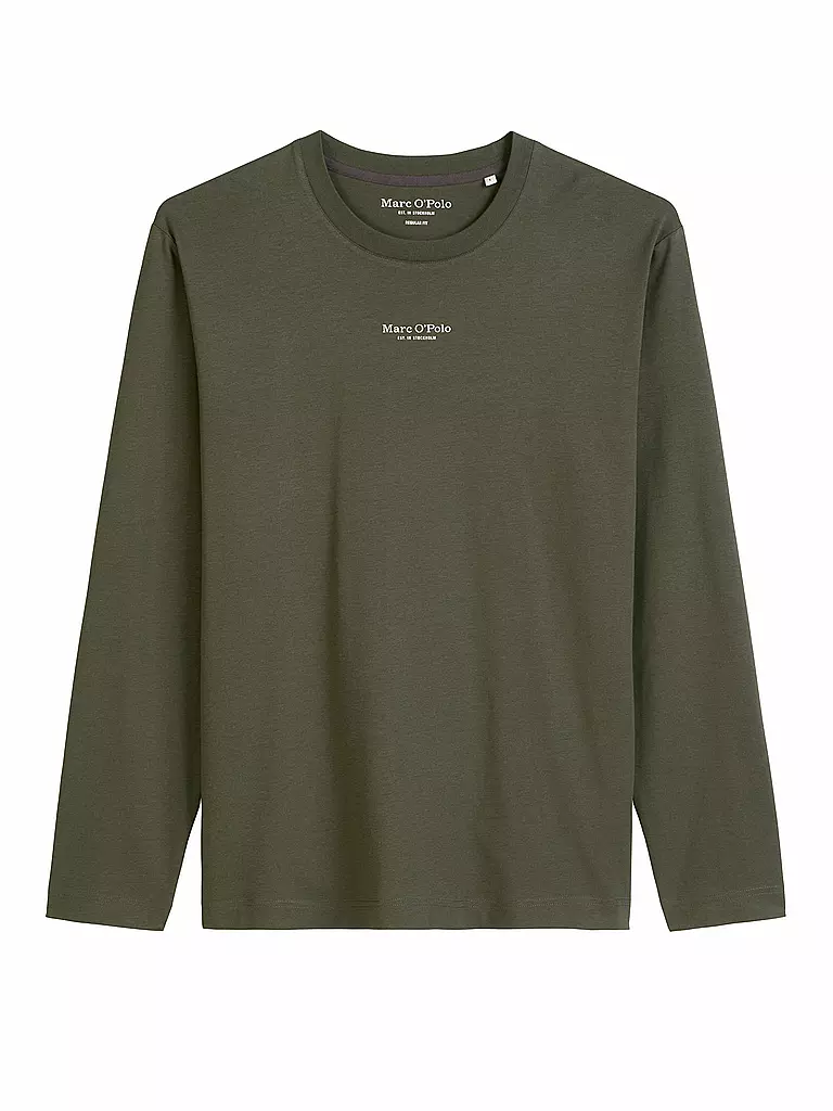 MARC O'POLO | Langarmshirt  | olive