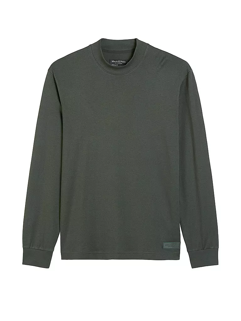 MARC O'POLO | Langarmshirt  | dunkelgrün