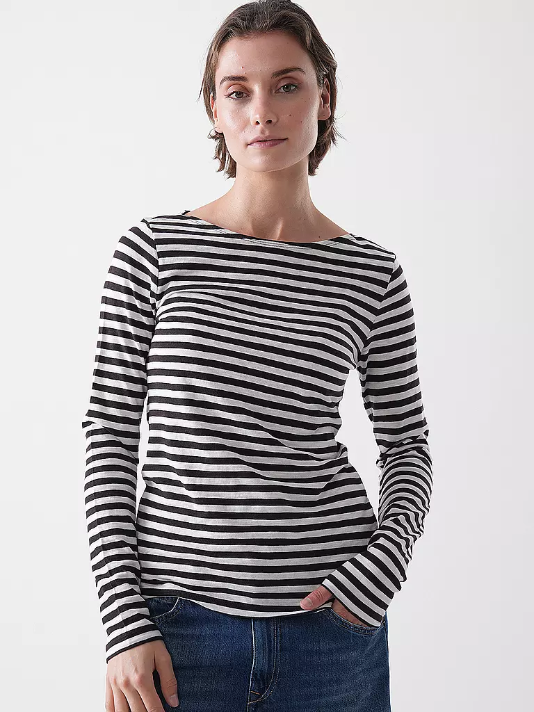 MARC O'POLO | Langarmshirt  | braun