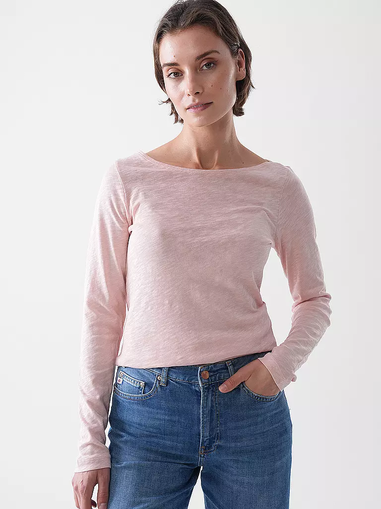 MARC O'POLO | Langarmshirt  | rosa