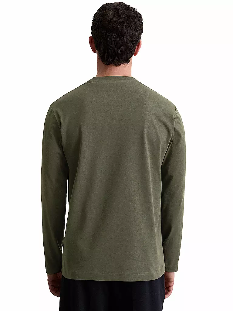 MARC O'POLO | Langarmshirt  | olive