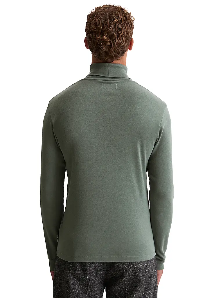 MARC O'POLO | Langarmshirt  | Dunkelgrün