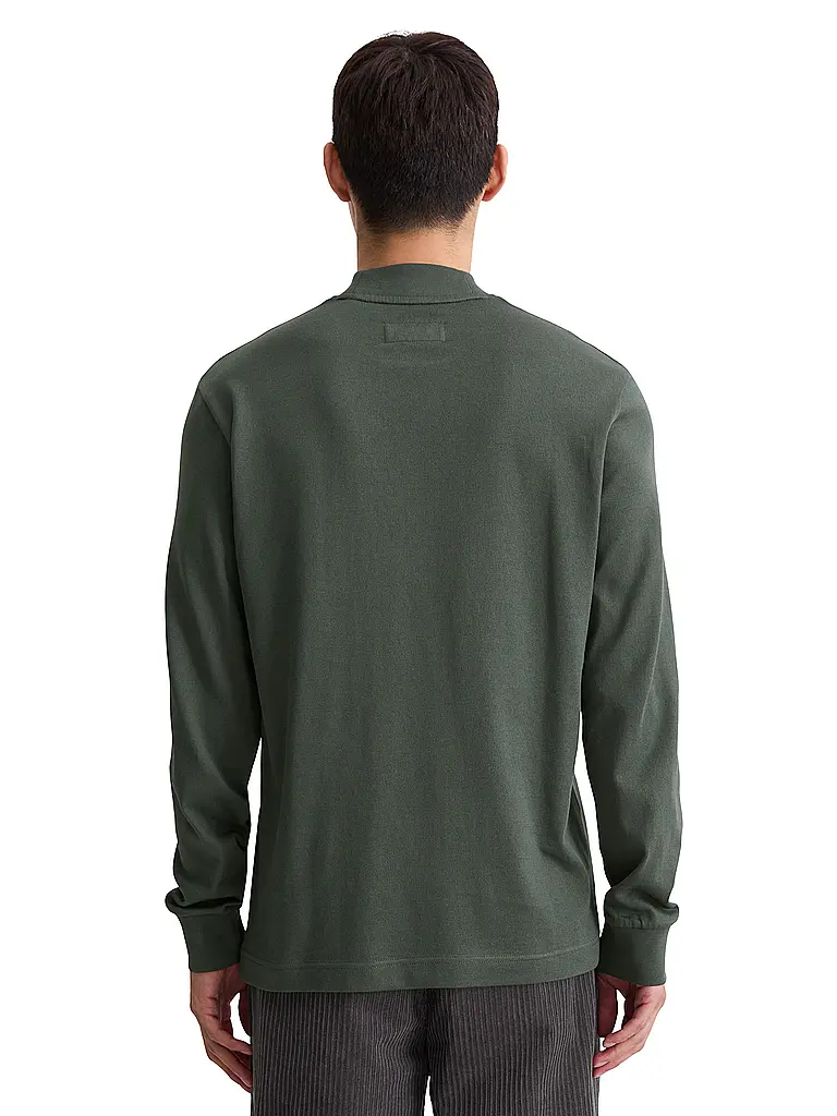 MARC O'POLO | Langarmshirt  | dunkelgrün