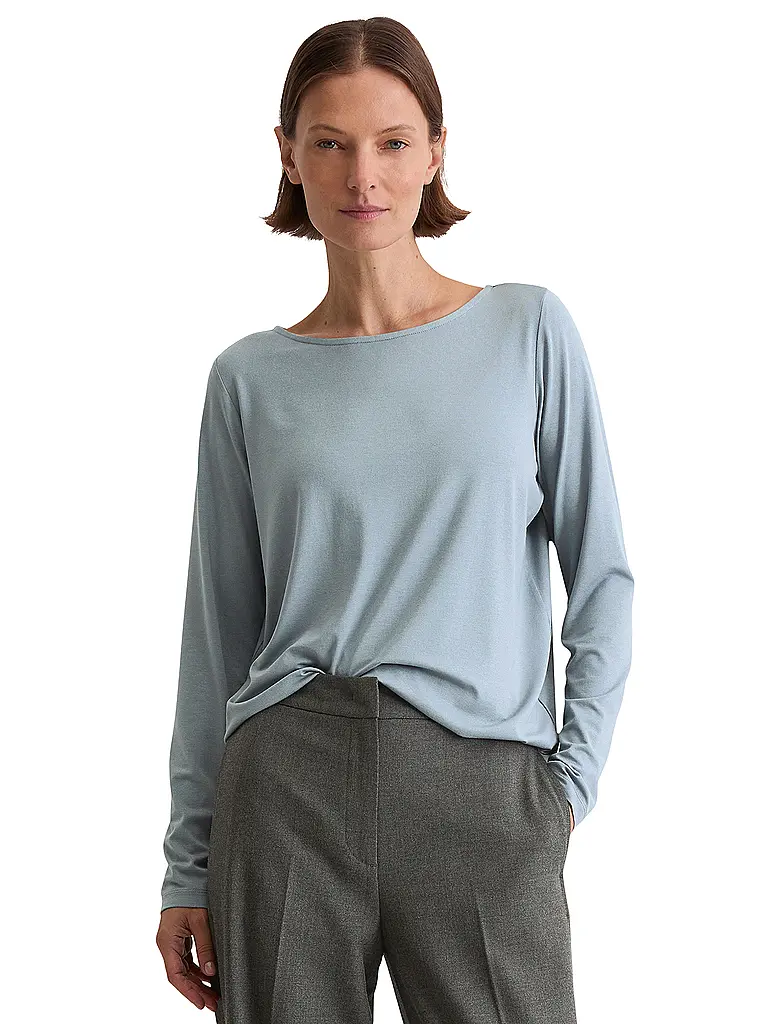 MARC O'POLO | Langarmshirt  | Blau