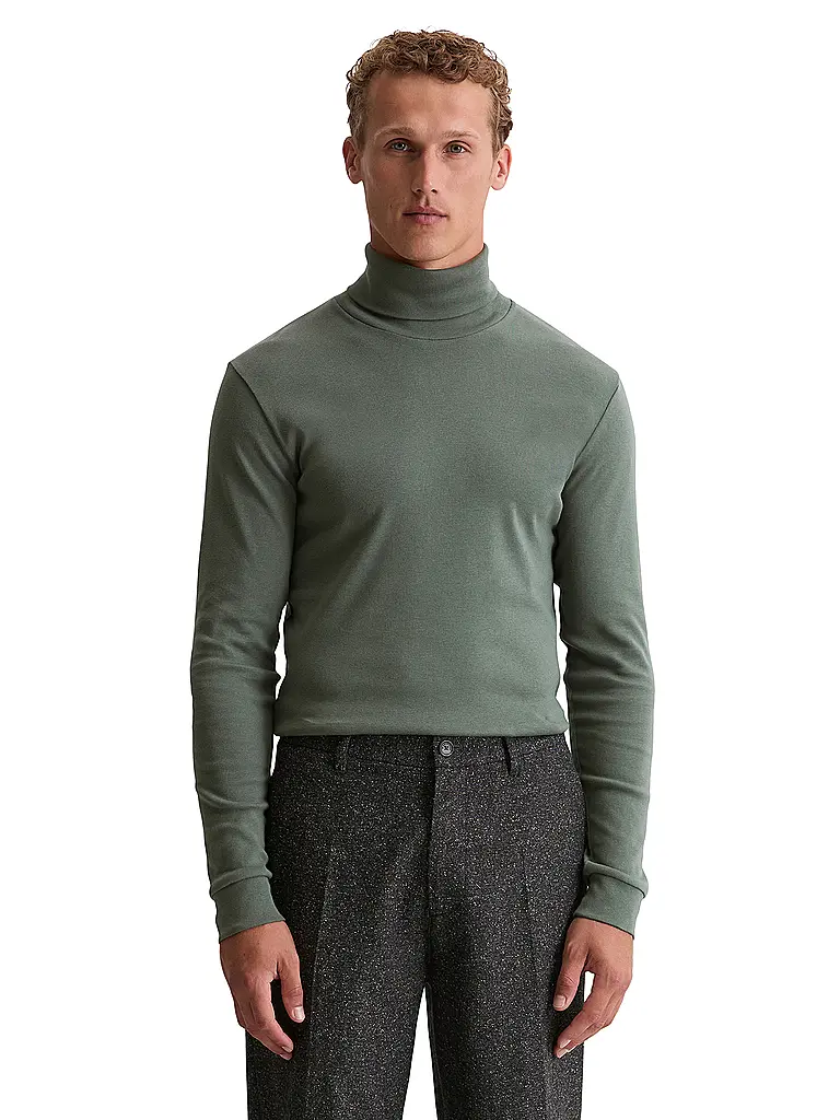 MARC O'POLO | Langarmshirt  | Dunkelgrün